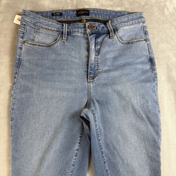 Talbots Women's Size 8 Jegging Medium Wash Mid Rise 30x29 - Picture 2 of 7